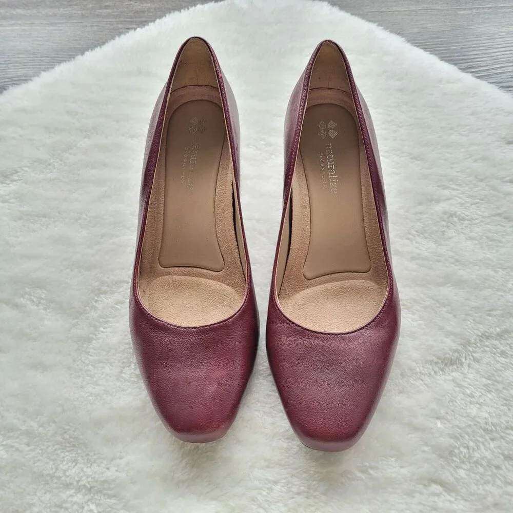 Naturalizer Keela Pumps in Burgundy Sz 7 - Picture 3 of 6
